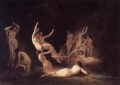 die Nymphaeum William Adolphe Bouguereau Nacktheit
